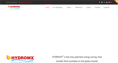 Desktop Screenshot of hydromx.com